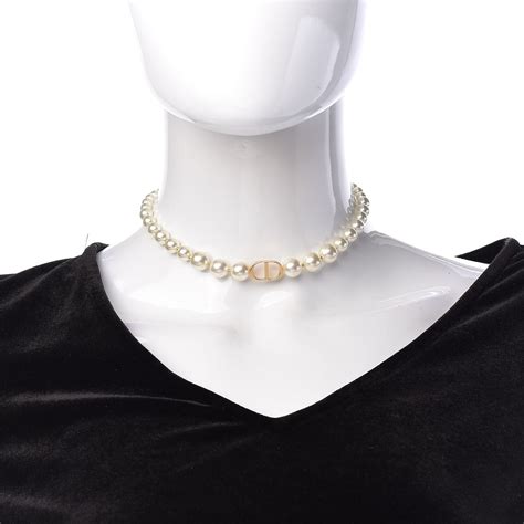 dior choker 30 montaigne|dior 30 montaigne pearl choker.